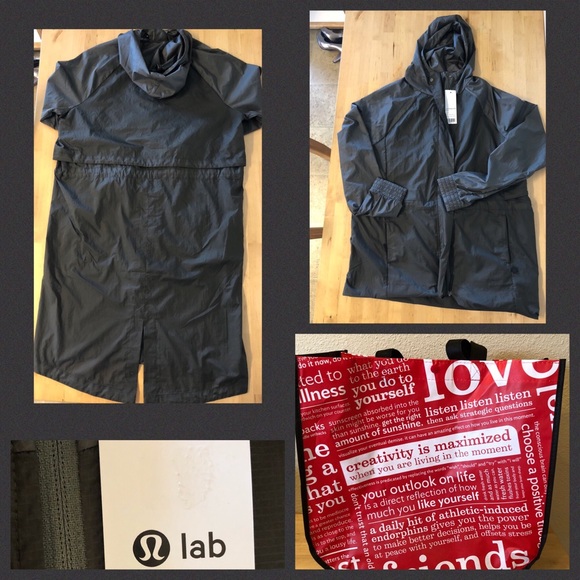 lululemon athletica Jackets & Blazers - 🌟 Final Price NWT Lululemon Lab Hooded Jacket